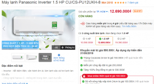 Máy lạnh Panasonic