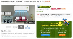 Máy lạnh Toshiba