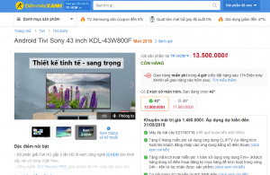 Thu mua Tivi Sony Trả góp