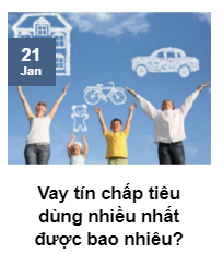 vay tín chấp tiêu dùng